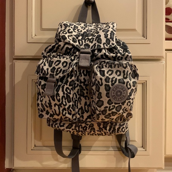 Kipling Bags Kipling Mini Backpack Animal Print 2 Front Pockets